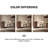 82.68"Modern minimalist extendable kitchen island dining table