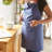 Solid Color Linen Bib Apron-1432052117-1432022564