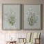 Bouquet de grâce I - ensemble de 2 peintures sur toile encadrées-433497235-433497454
