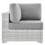 Chaise de coin d'extérieur Convene-328933236