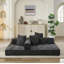 Canapé-lit pliant confortable Comfy, canapé-lit sur pied, canapé sur pied en chenille avec accoudoirs, canapé-lit pour salon-1942057295