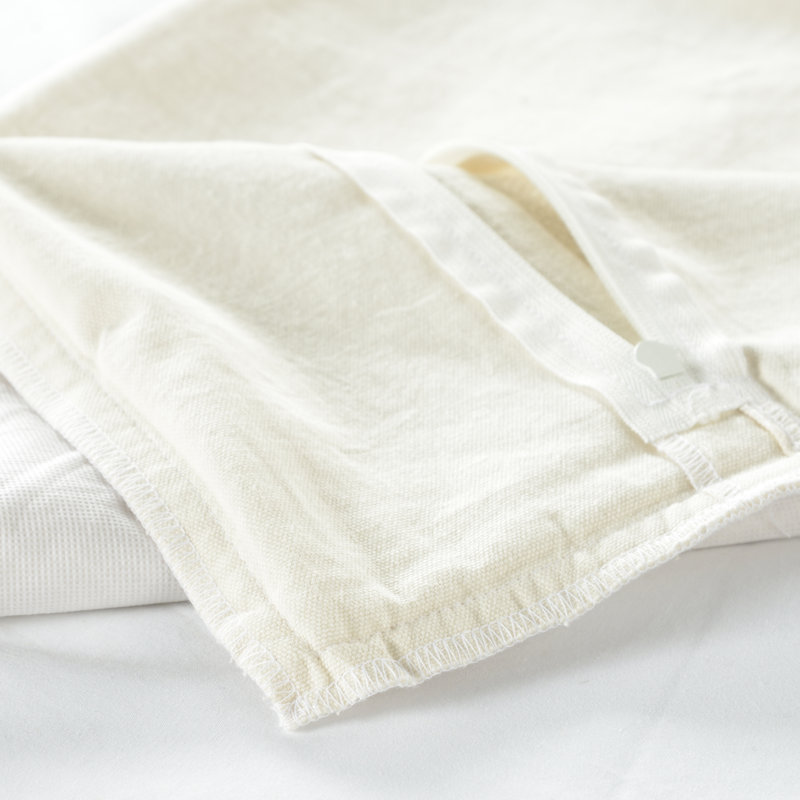 Coussin 100% coton, Duvet synthétique