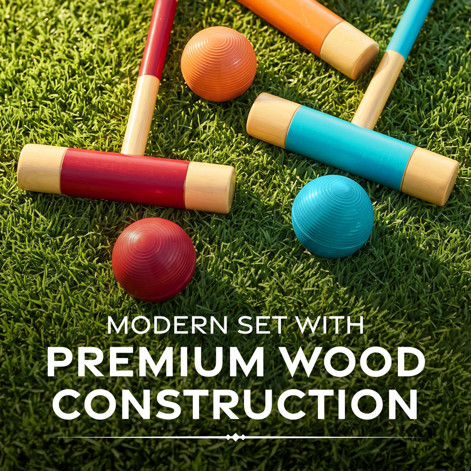 Croquet Set with Carrying Case