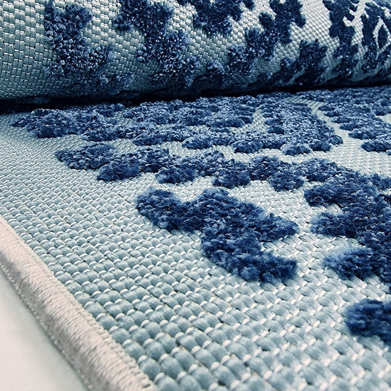 Avalene Geometric Indoor / Outdoor Area Rug, Rectangle 115cm x 160cm