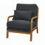 Chaise longue en bois-131276278