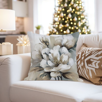 Floral Dream I Flowers Modern Glam