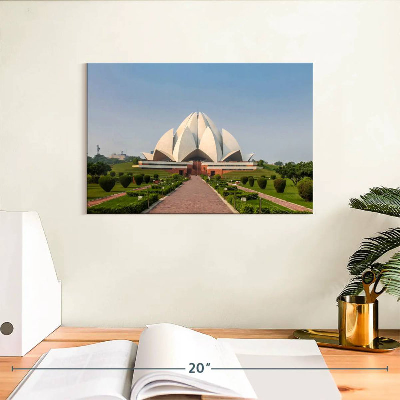 Lilie Lotus Temple, 8" H x 12" W