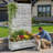 Raised Garden Bed with Trellis on Wheels – Versatile Metal Planter Box with Trellis, Multi-Style Planter Boxes with Trellis Privacy Screen for Patio and Garden-1603341513-1603341512