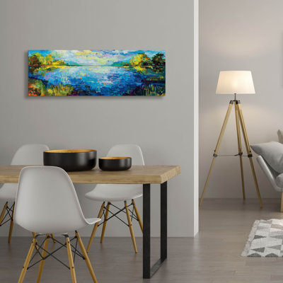 «Panoramic Bliss» par Jeanette Vertentes, art mural en verre acrylique