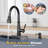 Pull Down Kitchen Faucet with Soap Dispenser-95035349