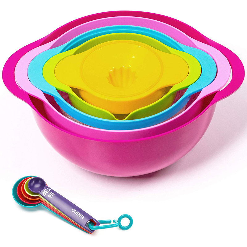 Plastic Nested Mixing Bowl Set