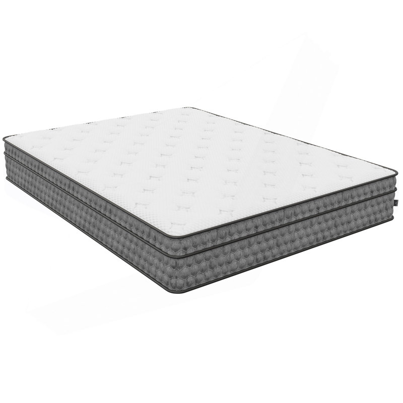 Gel Conforming Memory Foam Hybrid With Luxurious Euro-Top 11" Medium Feel, Greenguard Gold Certified, California King