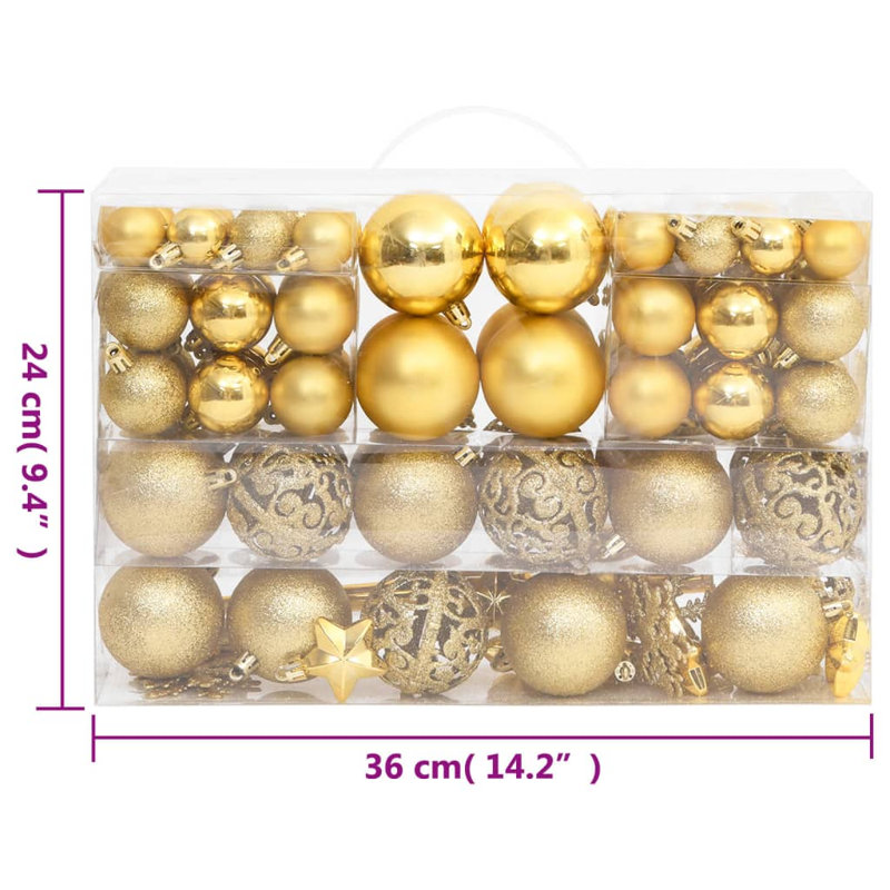 Christmas Christmas Bauble, Gold
