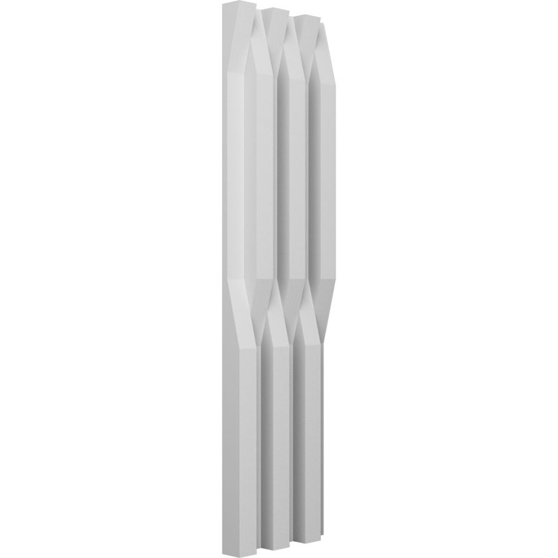 Carreau mural sans couture de style Danube EdgeCraft l 6 po x H 24 po x T 1 po