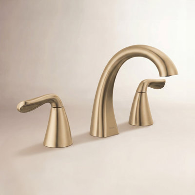 Arvo Widespread Bathroom Faucet with Drain