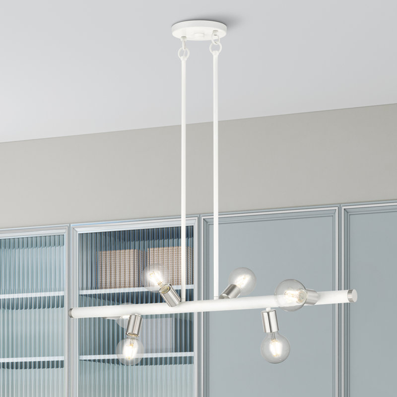 Berinhard 6 - Light Pendant, White