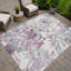 Tapis floral intérieur / extérieur lavable à la machine Chantille ACN2340-337558793