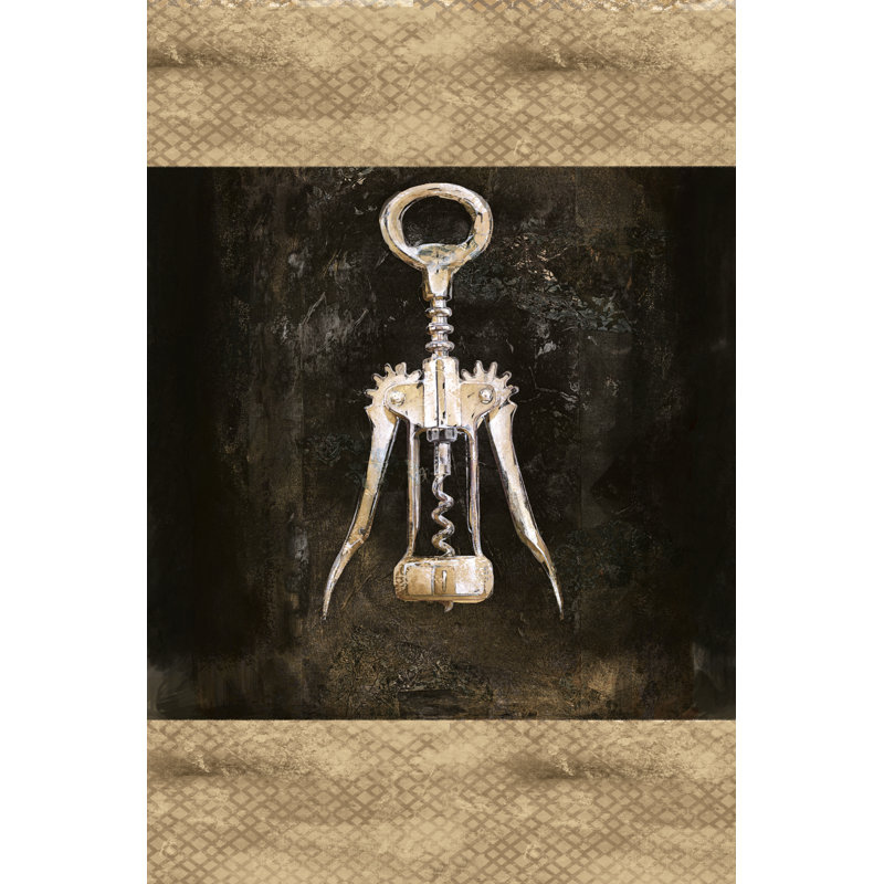 Corkscrew - Painting Print, Black Floater Framed, 46 cm H x 30 cm W