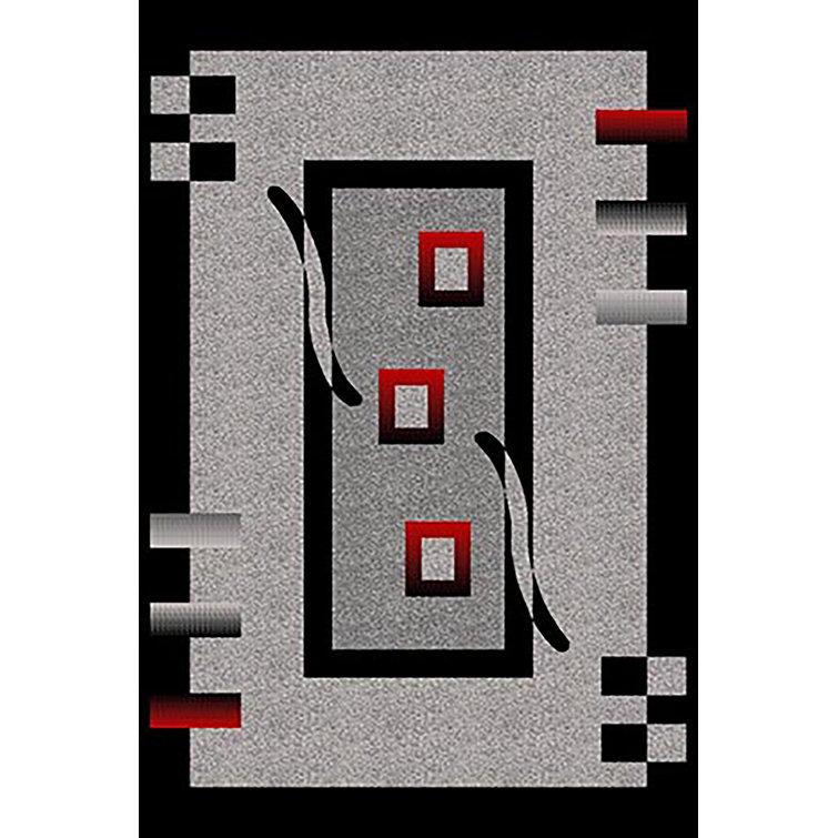 Mccampbell Performance Abstract Indoor Rug