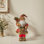 11.8" Candy Lantern  Santa Clause Red Color