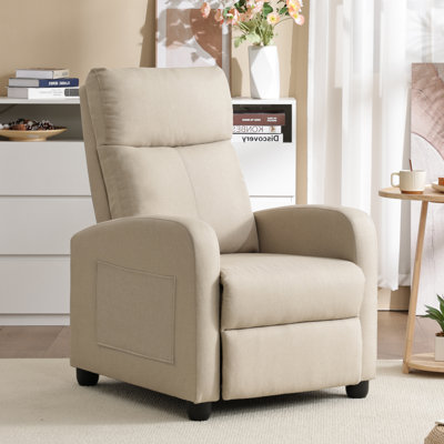 Fauteuil inclinable manuel de 27 po de large avec dossier