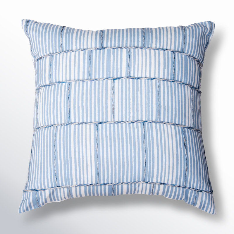 Hendricks Gara High Performance/Easy Care Throw Pillow, Blue