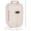 Mini-réfrigérateur portable HOMcom 12L avec affichage à DEL, idéal pour les cosmétiques et les produits de beauté, compact et facile à transporter