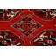 Tapis décoratif en laine de conception unique 4 pi 5 po x 6 pi 5 po noué à la main New Age