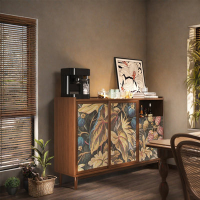 Commode 2 tiroirs en bois de pin