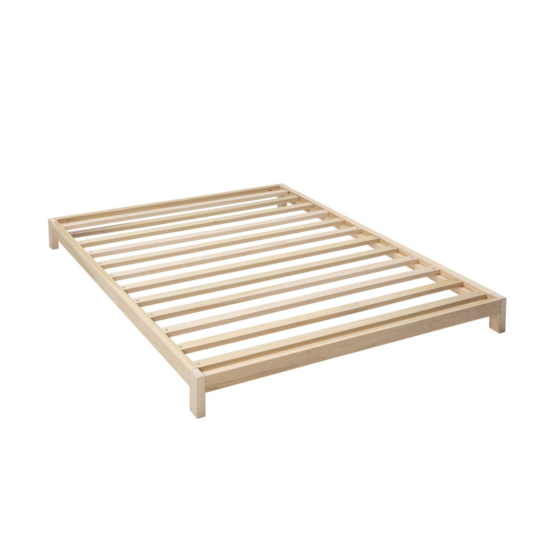 Everlei Solid Wood Canopy Bed, Full