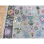 Tapis rectangulaire unique en laine bleu / rose / mauve 3 pi 2 po x 5 pi 2 po Emanual