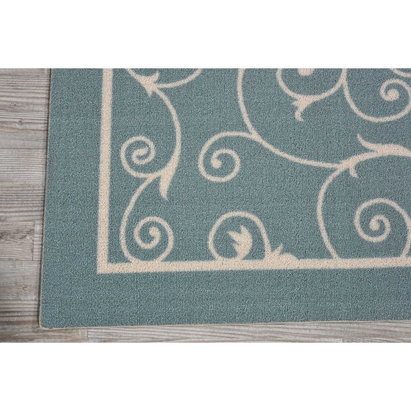 Tapis blanc moderne Dian, Rectangle 4 pi 3 po x 6 pi 3 po