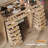 15 Drawers Fluted Vanity Desk With Glass Top, 47" Makeup Vanity With Large Mirror And 12 Led Lights, Dressing Table With Power Outlet For Bedroom, Natural