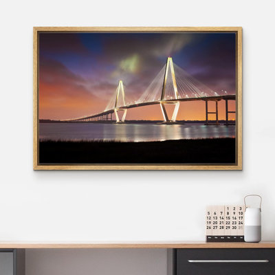 Architecture Building " Arthur Ravenel Jr Cooper River Bridge Charleston South Carolina "