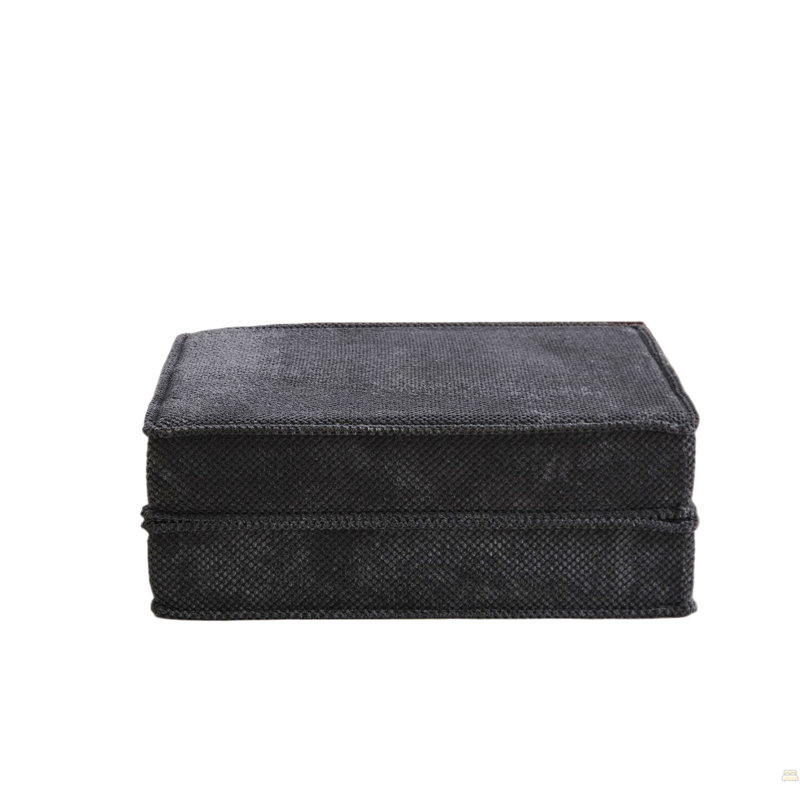 Canapé à compression Mahjong, canapé-lit à plancher convertible, canapé modulaire modulaire désossé Diy, aucun assemblage requis, tissu polaire circulaire, 1 repose-pieds, gris foncé