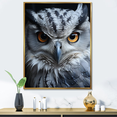 «Mon monochrome Gaze Enlightenment» sur impression sur toile