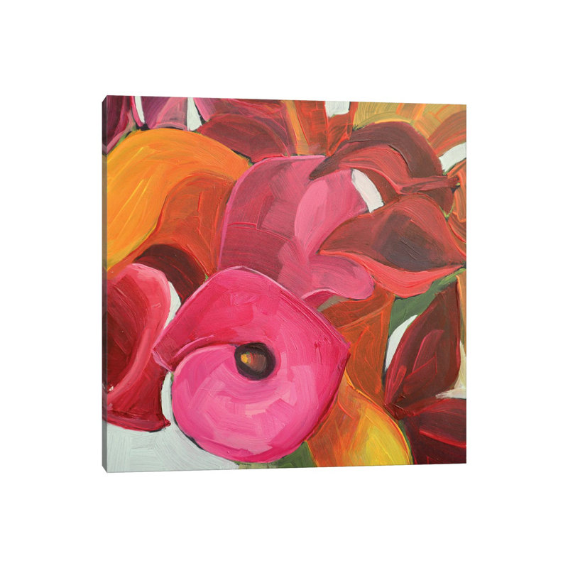 Callas by Monica Linares - Wrapped Canvas Painting, 30.48 cm H x 30.48 cm W