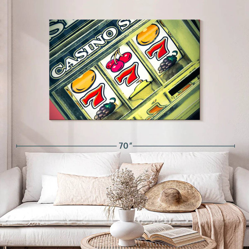 Senne Slot Machine Display, 32" H x 48" W