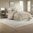 Boho-inspired Cotton Bedding Set, Full/queen, Multicolor Striped Design
