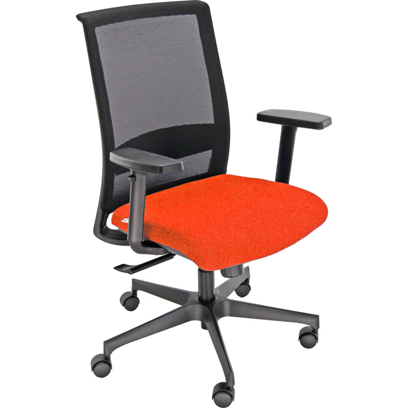 Braeburn Office Chair, Black, Red