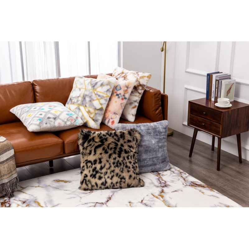 Way Wick Animal Print Throw Pillow