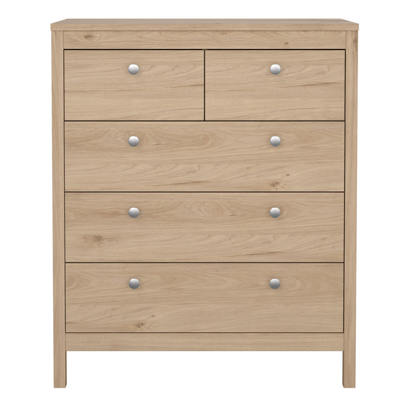 Reeni 82.3cm W 5 - Drawer Chest of Drawers