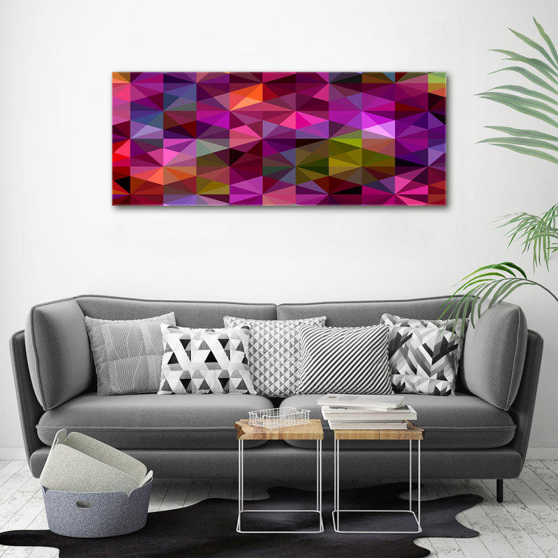 Waves Abstraction 1 Piece Wrapped Canvas Wall Art