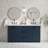Ariel Kelly 67 Inch Double Rectangular Sink Bathroom Vanity With Pure Quartz Countertop-105988678