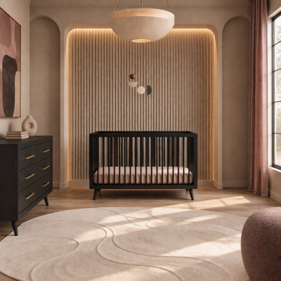 Cranbrook 2 -Piece Nursery Furniture Set with Height Adjustable Standard Crib