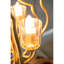 Lustre à 4 lumières en métal, luminaire suspendu avec chaîne réglable pour le vestibule de la salle à manger de la cuisine, ampoule non incluse