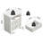 Chessani 26.8" 2 Drawer Nightstand-1587749376-1556920476