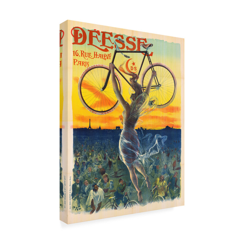 Déesse 16 sur toile, H 19 po x l 14 po x P 2 po