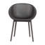 Ensemble de 2 chaises longues modernes - Plastique PP résistant aux intempéries intérieur / extérieur avec table pliante multifonctionnelle intérieure / extérieure moderne - Plateau de table en PP avec pieds en métal