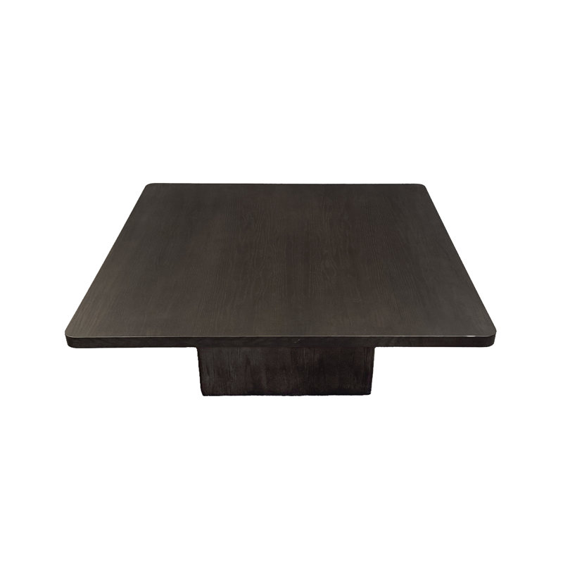 Audrey Solid Wood Coffee Table, Brown